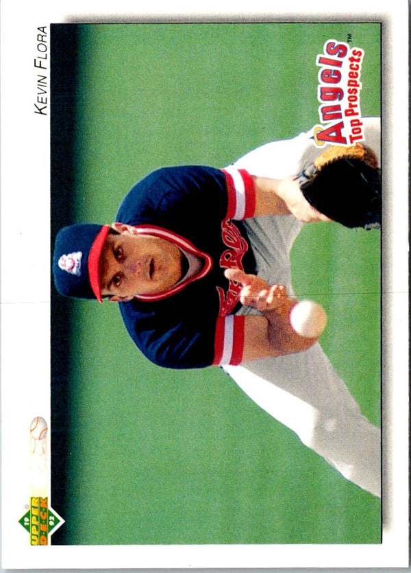 1992 Upper Deck Minors Kevin Flora #96