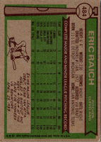 1976 O-Pee-Chee Eric Raich #484 Rookie