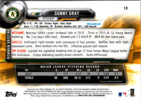 2017 Bowman Chrome Sonny Gray #10
