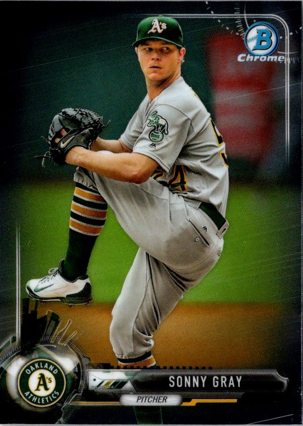 2017 Bowman Chrome Sonny Gray #10