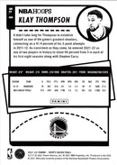 2021 Hoops Klay Thompson