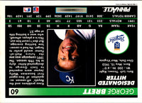 1992 Pinnacle George Brett #60
