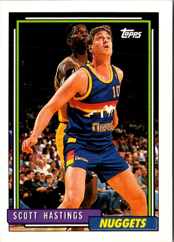 1992 Topps Scott Hastings #50