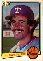 1983 Donruss Wayne Tolleson #573 Rookie