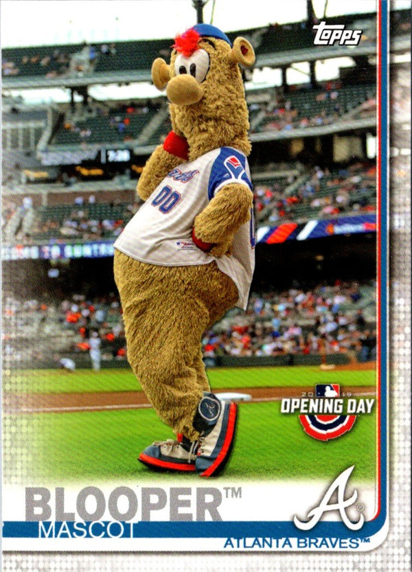 2019 Topps Opening Day Mascots Blooper #M-1