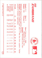 1989 Star Ed Zambrano #131