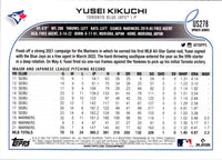 2022 Topps Update Yusei Kikuchi #US278