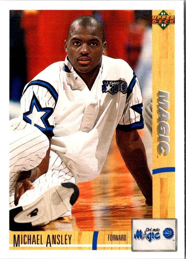 1991 Upper Deck Michael Ansley