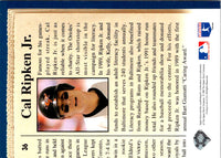 1992 Upper Deck All-Star FanFest Cal Ripken Jr. #36