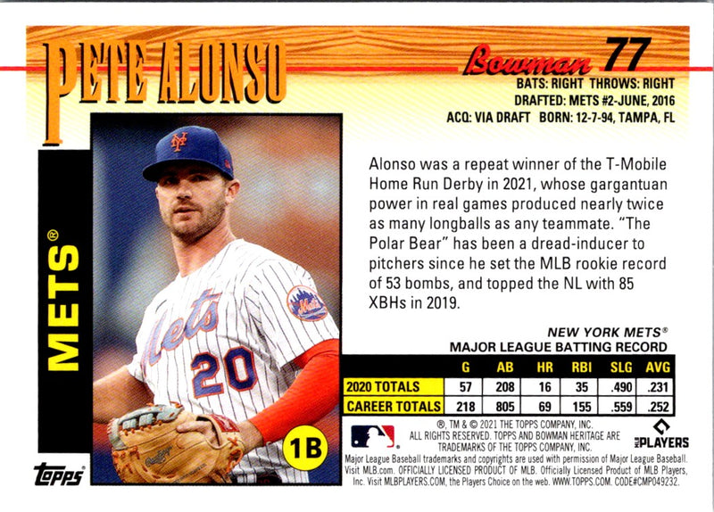 2020 Topps On-Demand Set 10 - MLB Summer Blockbusters Pete Alonso