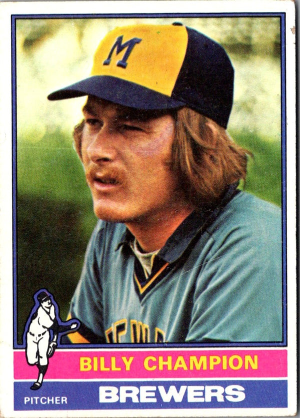 1976 Topps Billy Champion #501