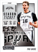 2018 Panini Contenders Pau Gasol