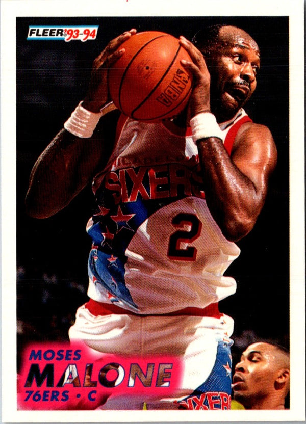 1993 Fleer Moses Malone #353
