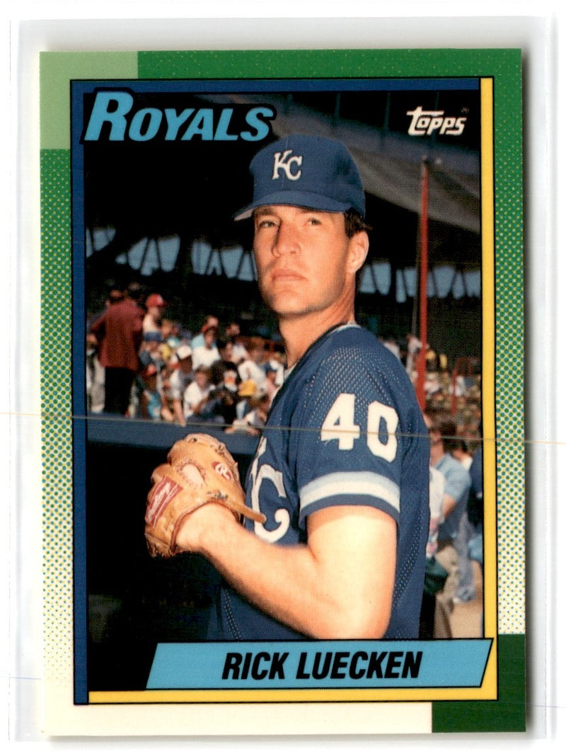 1990 Topps Tiffany Rick Luecken