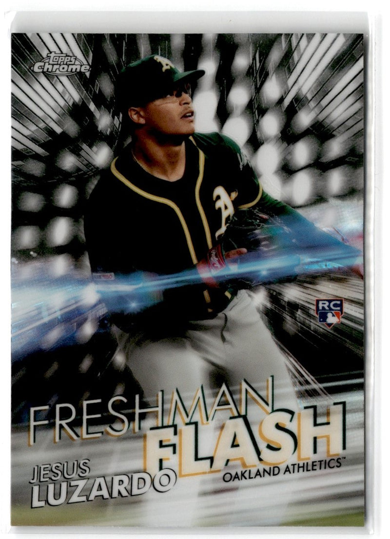 2020 Topps Chrome Freshman Flash Jesus Luzardo