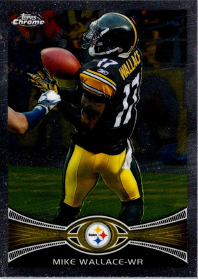 2012 Topps Chrome Mike Wallace #170