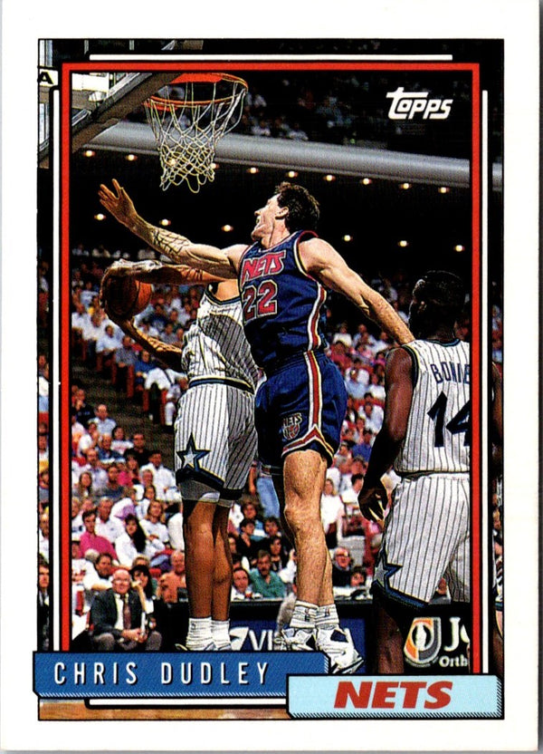 1992 Topps Gold Chris Dudley #148