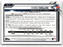 2021 Bowman Draft Chad Dallas