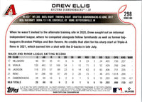 2022 Topps 1st Edition Drew Ellis #298 Rookie