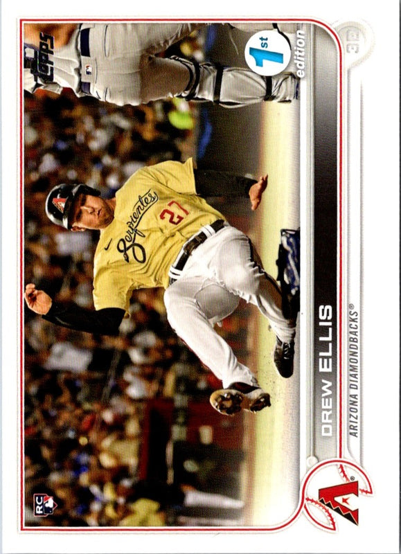 2022 Topps 1st Edition Drew Ellis #298 Rookie