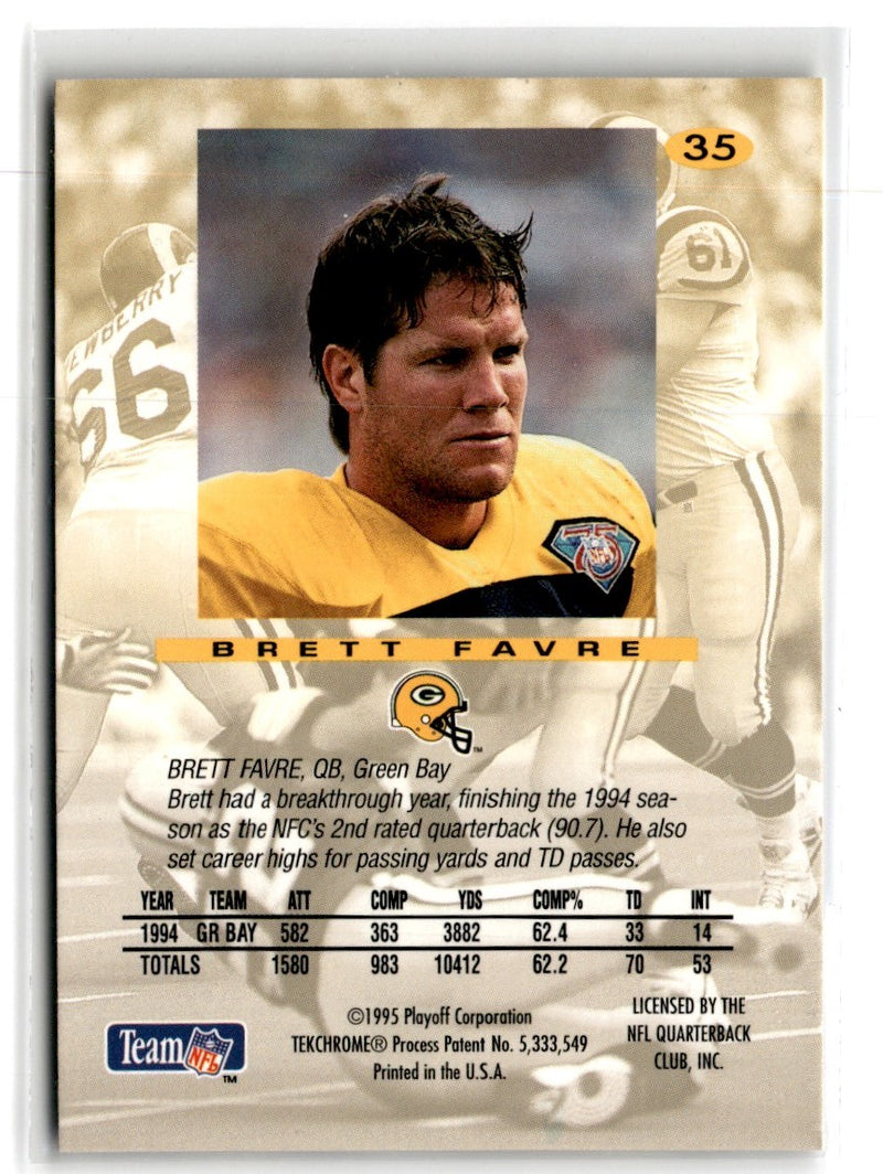 1995 Playoff Absolute Brett Favre