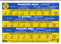2019 Topps Heritage Ty Buttrey/Francisco Arcia/Williams Jerez #244 Rookie