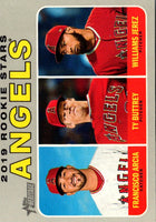 2019 Topps Heritage Ty Buttrey/Francisco Arcia/Williams Jerez #244 Rookie