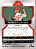 2022 Panini Prizm Kutter Crawford #23 Rookie