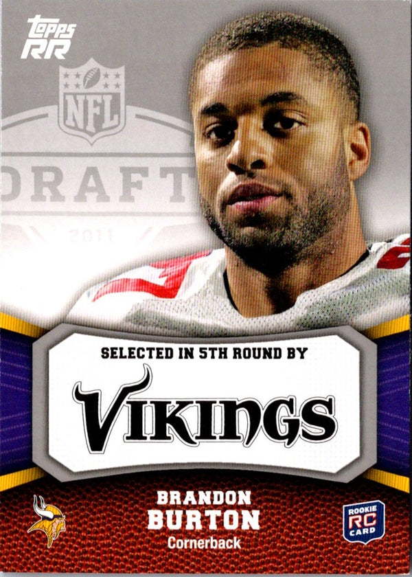 2011 Topps Rising Rookies Brandon Burton #174 Rookie