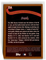 2001 Topps Tripper Johnson/Scott Thorman #354