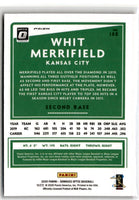 2020 Donruss Optic Red Wave Whit Merrifield #188