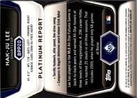 2012 Bowman Platinum Prospects Hak-Ju Lee #BPP20