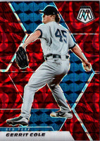 2021 Panini Mosaic Red Gerrit Cole #87