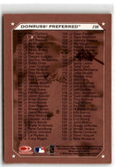 1997 Donruss Preferred Rolen Checklist