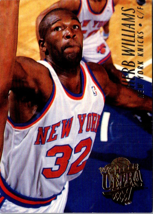 1994 Ultra Herb Williams #300