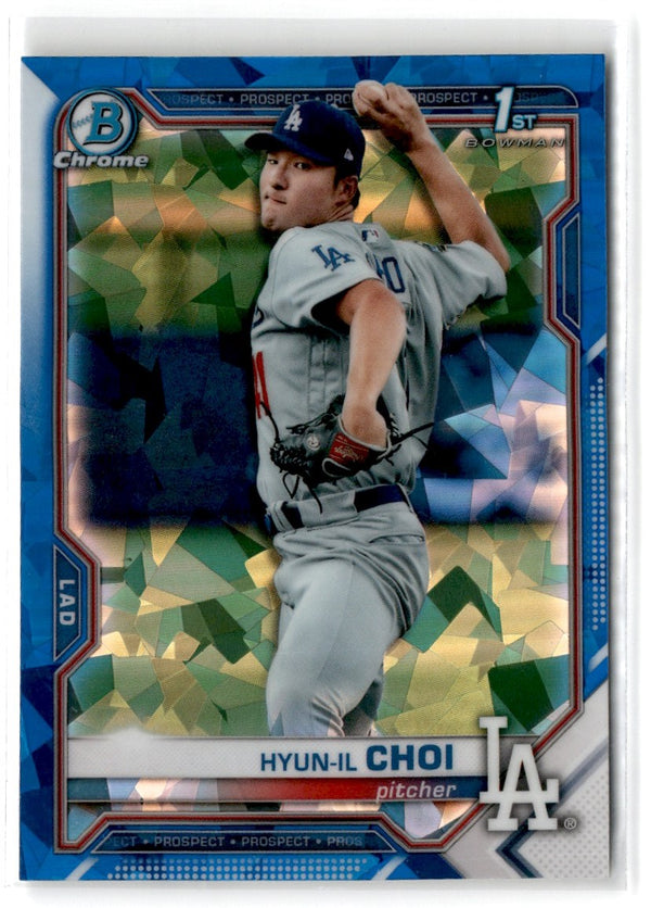 2021 Bowman Draft Chrome Sapphire Hyun-il Choi #BCP-130