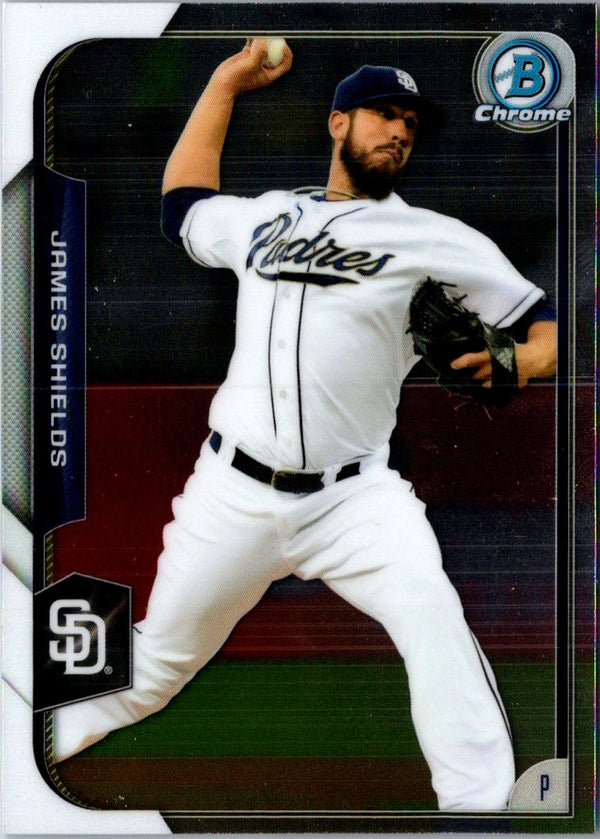 2015 Bowman Chrome James Shields #13