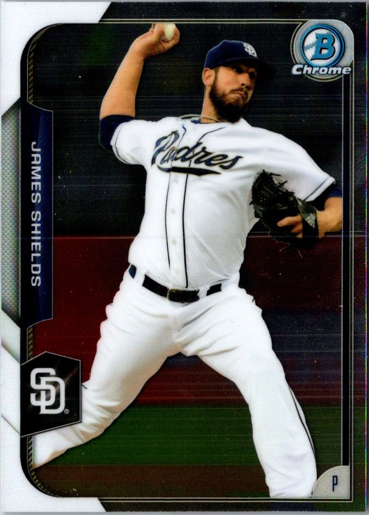 2015 Bowman Chrome James Shields