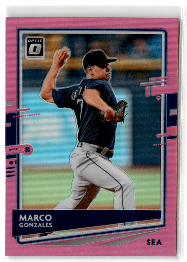 2020 Donruss Holo Pink Marco Gonzales #22