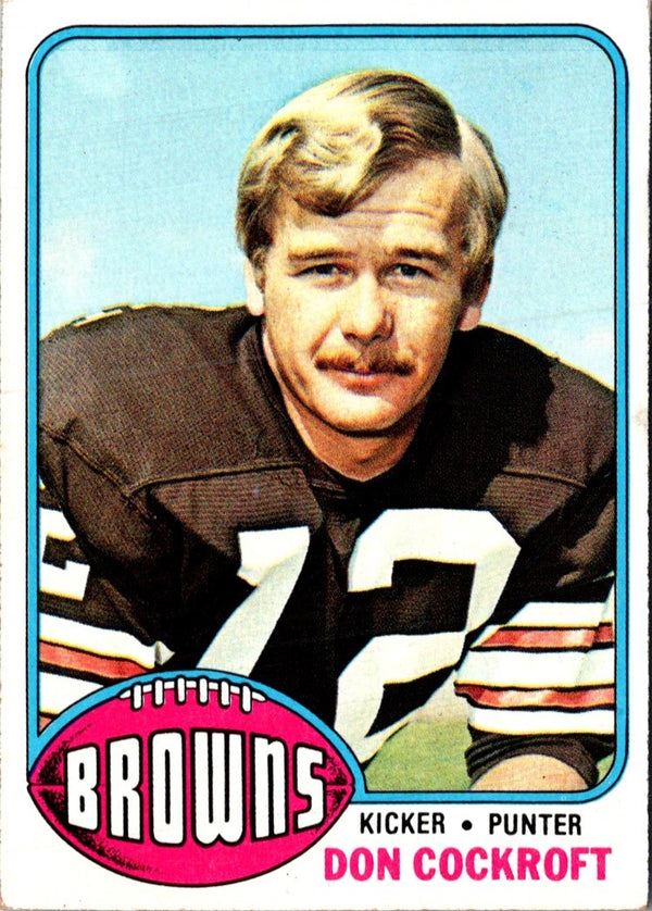 1976 Topps Don Cockroft #23 NR-MT