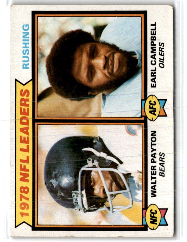 1979 Topps Walter Payton/Earl Campbell #3