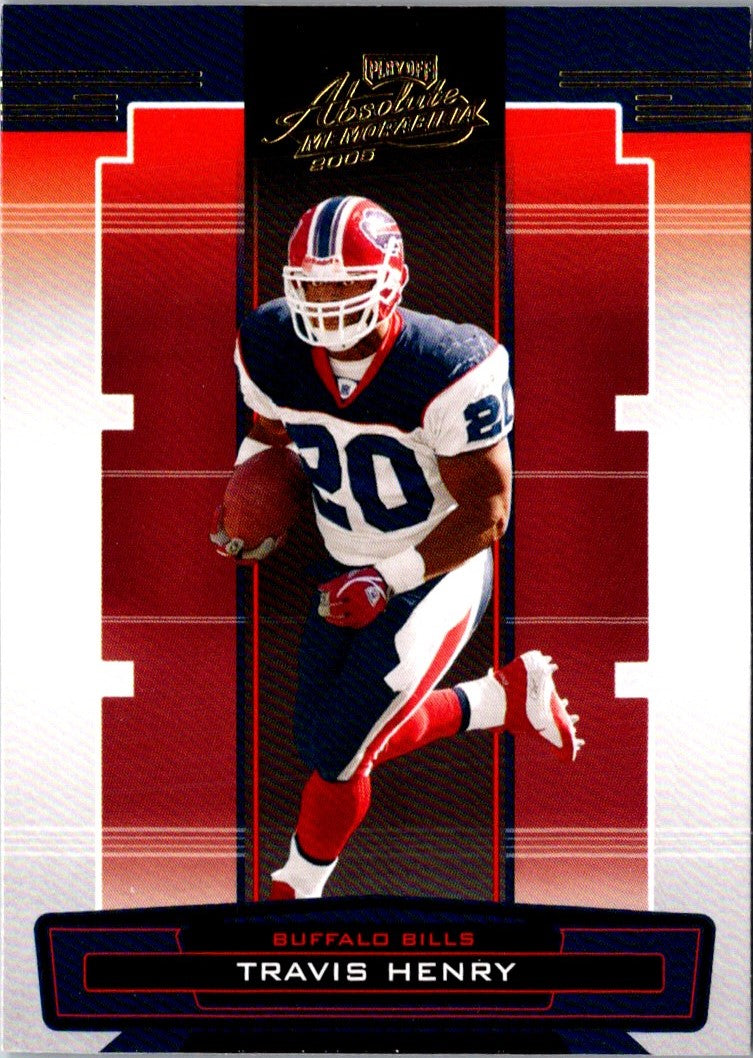 2005 Playoff Absolute Memorabilia Travis Henry