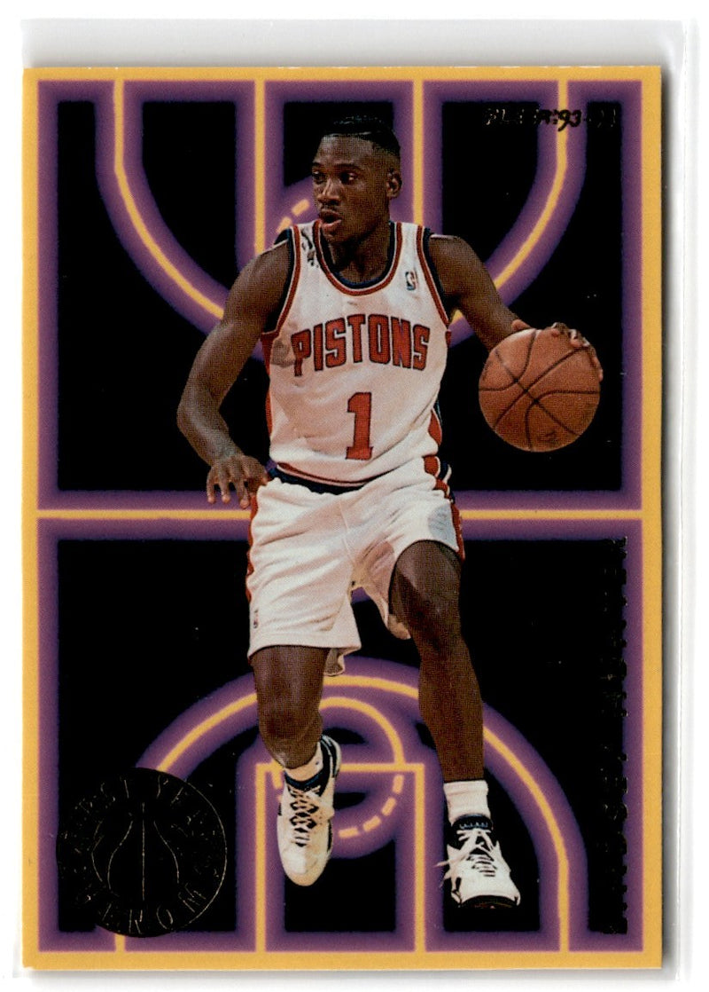 1994 Fleer Rookie Sensations Lindsey Hunter