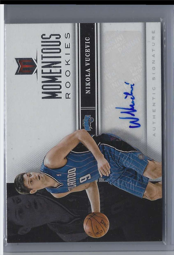 2012 Panini Brilliance Brilliant Beginnings Autographs Nikola Vucevic #52 Autograph