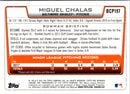 2012 Bowman Chrome Prospects Miguel Chalas