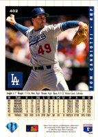 1994 Collector's Choice Tom Candiotti #402 Silver