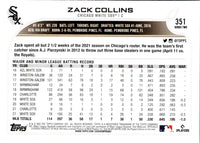 2022 Topps Zack Collins #351