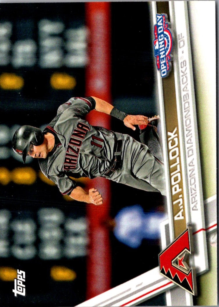 2017 Topps Opening Day A.J. Pollock