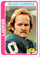 1978 Topps Wilbur Summers