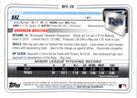 2020 Bowman 1st Edition Shane Baz #BFE-20